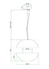 Миниатюра фото подвесной светодиодный светильник maytoni rebel mod322pl-l6b3k | 220svet.ru