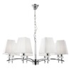 Миниатюра фото подвесная люстра arte lamp kensington a4098lm-8cc | 220svet.ru