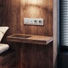 Миниатюра фото рамка из стекла на 4 поста werkel elite дымчатый w0042417 | 220svet.ru