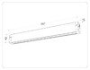 Миниатюра фото трековый светодиодный светильник ambrella light track system magnetic 220v gl1312 | 220svet.ru