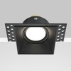 Миниатюра фото встраиваемый светильник maytoni technical dot dl042-01-sq-b | 220svet.ru