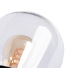 Миниатюра фото садовый настенный светильник kanlux liego el 28 up se b 36533 | 220svet.ru