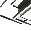 Миниатюра фото потолочная светодиодная люстра escada twins 10242/4led black | 220svet.ru