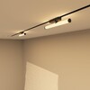Миниатюра фото трековый светодиодный светильник denkirs strom dk6438-bk | 220svet.ru