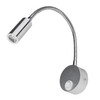 Миниатюра фото бра (ul-00004177) uniel ult-f21-3w/4000k ip20 silver | 220svet.ru