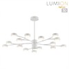 Миниатюра фото потолочная люстра на штанге lumion torina 8265/15 белый | 220svet.ru