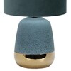 Миниатюра фото настольная лампа escada hestia 10200/l blue | 220svet.ru