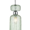 Миниатюра фото подвесной светильник escada 1141/1s chrome/green | 220svet.ru