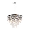 Миниатюра фото подвесная люстра maytoni linn mod091pl-07ch | 220svet.ru