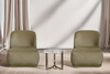 Миниатюра фото кресло capri basic велюровое оливковое garda decor capri basic-colt1002-oliv | 220svet.ru
