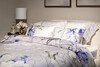 Миниатюра фото комплект наволочек ирисы тенсель 70*70 (2шт) garda decor 180jod-18028 | 220svet.ru