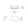 Миниатюра фото настенный светильник yon p chrome | 220svet.ru