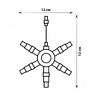 Миниатюра фото соединитель для гирлянд uniel utc-f90 y6 black ul-00013230 | 220svet.ru