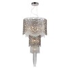 Миниатюра фото подвесной светильник crystal lux hauberk sp-pl12+8+4 | 220svet.ru