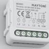 Миниатюра фото wi-fi выключатель трехканальный maytoni smart home md003 | 220svet.ru