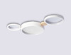 Миниатюра фото настенно-потолочный светодиодный светильник с пультом ду ambrella light comfort fl4812 | 220svet.ru