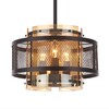 Миниатюра фото потолочный светильник на штанге lumion zarina 8007/3 черный, золотой | 220svet.ru