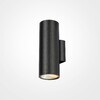 Миниатюра фото уличный светодиодный настенный светильник maytoni shim o303wl-l24gf3k | 220svet.ru
