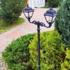 Миниатюра фото парковый фонарь fumagalli horeb adam/simon 2l u33.208.m20.axh27 | 220svet.ru