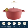 Миниатюра фото кастрюля из литого аллюминия red 5 л mc kitchen craft | 220svet.ru