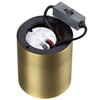 Миниатюра фото потолочный светильник odeon light brim 7137/12cl бронзовый | 220svet.ru