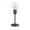 Миниатюра фото настольная лампа ideal lux microphone tl1 nero | 220svet.ru
