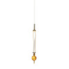 Миниатюра фото подвесной светодиодный светильник delight collection od2503-1 gold | 220svet.ru