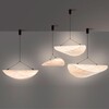 Миниатюра фото подвесной светодиодный светильник odeon light silk 7067/30l черный | 220svet.ru