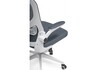 Миниатюра фото стул konfi dark gray / white | 220svet.ru