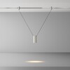 Миниатюра фото трековый магнитный подвесой светильник  maytoni focus led flarity tr157-1-12w3k-pt | 220svet.ru