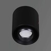 Миниатюра фото точечный светильник reluce 16135-9.5-001 gu10 bk | 220svet.ru