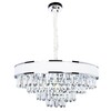 Миниатюра фото подвесная люстра arte lamp diadem a1002lm-8cc | 220svet.ru