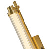 Миниатюра фото настенный светодиодный светильник delight collection ob2538 gold | 220svet.ru
