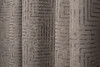 Миниатюра фото портьера gloss беж 275*260 garda decor 121gd-00026 | 220svet.ru