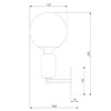 Миниатюра фото бра eurosvet 50251/1 черный | 220svet.ru