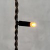 Миниатюра фото гирлянда бахрома 3,1 x 0,5 м экстра тепло-белая 220в, 120 led, провод черный каучук, ip65 ltc ll120-1-2eww | 220svet.ru