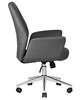 Миниатюра фото кресло руководителя dobrin samuel lmr-125b_ch-m_el-grey-12313 | 220svet.ru