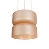 Миниатюра фото подвесной светильник loft it totem 10466/2p amber matte | 220svet.ru