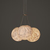 Миниатюра фото подвесной светильник delight collection 2819p/3a nickel | 220svet.ru