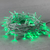 Миниатюра фото гирлянда нить 10м зеленая 24в, 75 led, провод белый каучук, ip65 ltc ll75-8-1g | 220svet.ru