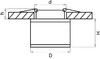 Миниатюра фото встраиваемый светильник lightstar 072272 | 220svet.ru