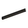 Миниатюра фото трековый светодиодный светильник denkirs simple grill dk8102-bk | 220svet.ru