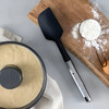 Миниатюра фото лопатка-шпатель из нерж/стали soft grip mc, 30см grey kitchen craft | 220svet.ru