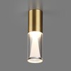 Миниатюра фото потолочный светильник odeon light defance 7144/4cl бронзовый | 220svet.ru