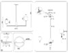 Миниатюра фото потолочная люстра на штанге ambrella light heigh light lh53003 | 220svet.ru