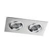 Миниатюра фото встраиваемый светильник italline sag203-4 silver/silver | 220svet.ru