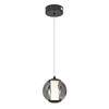 Миниатюра фото подвесной светильник delight collection od2437-1 pearl black/smoke | 220svet.ru