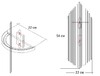 Миниатюра фото бра garda decor 62gdw-901-550 | 220svet.ru