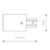Миниатюра фото питание nowodvorski profile recessed 8973 | 220svet.ru