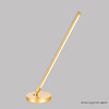 Миниатюра фото настольная лампа crystal lux largo lg9w gold | 220svet.ru